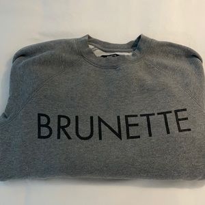 Brunette the label sweatshirt